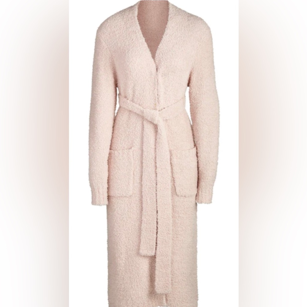 Skims cozy knit robe dusk 4x/5x